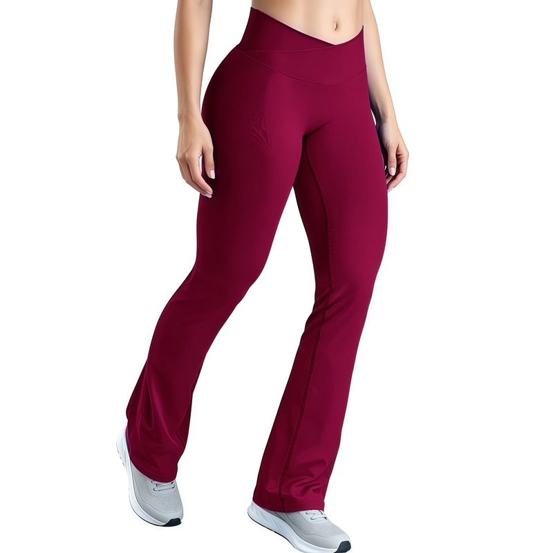 Crossfit Gym - HISTELLO Vision Flare Sports Leggings Women