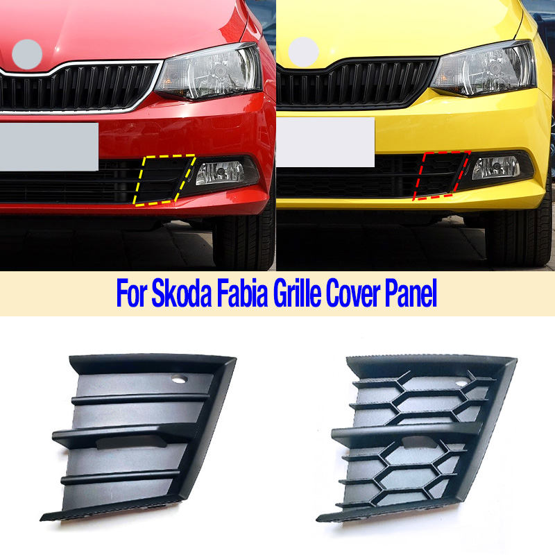 Bumper Plate 10Kg - For Skoda Fabia 2015-17 Front Bumper