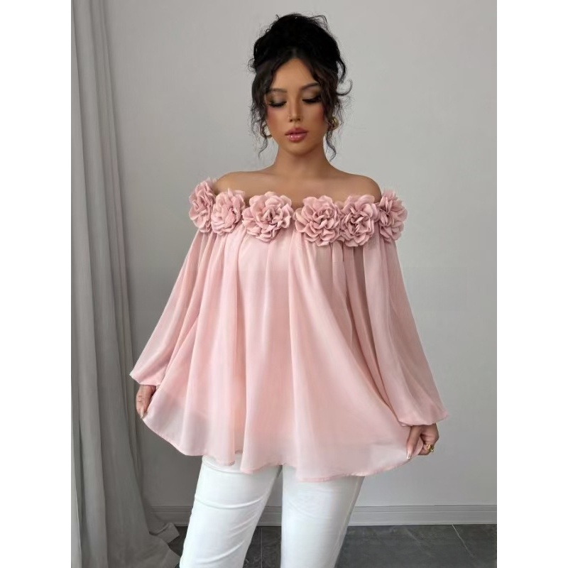 Elegant Backless 3D Flower Puf - Crossfit Youtube 评论和价格
