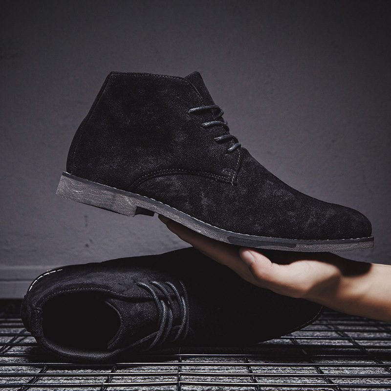 Chelsea Boots Men Spring  Autu - Crossfit Male 评论和价格