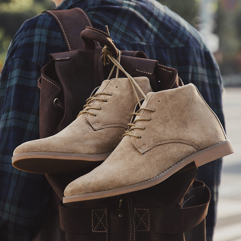Chelsea Boots Men Spring  Autu - Crossfit Male 评论和价格