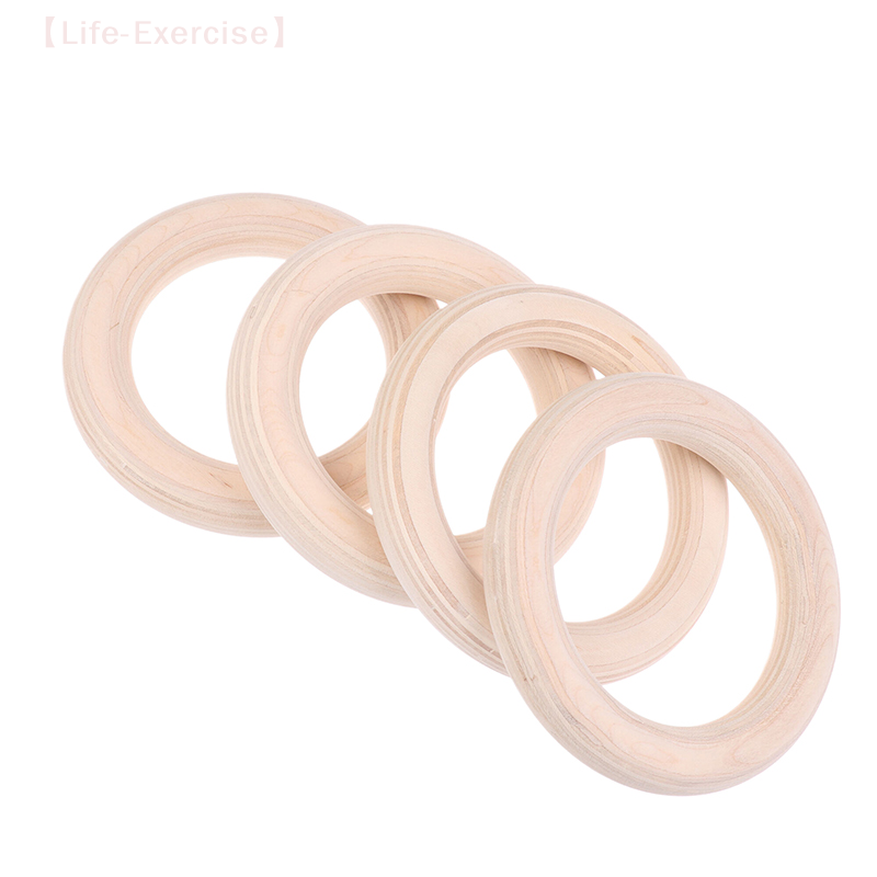 2Pcs/Pairs Wooden Ring Portabl - Gymnastic Ring Wood 评论和价格