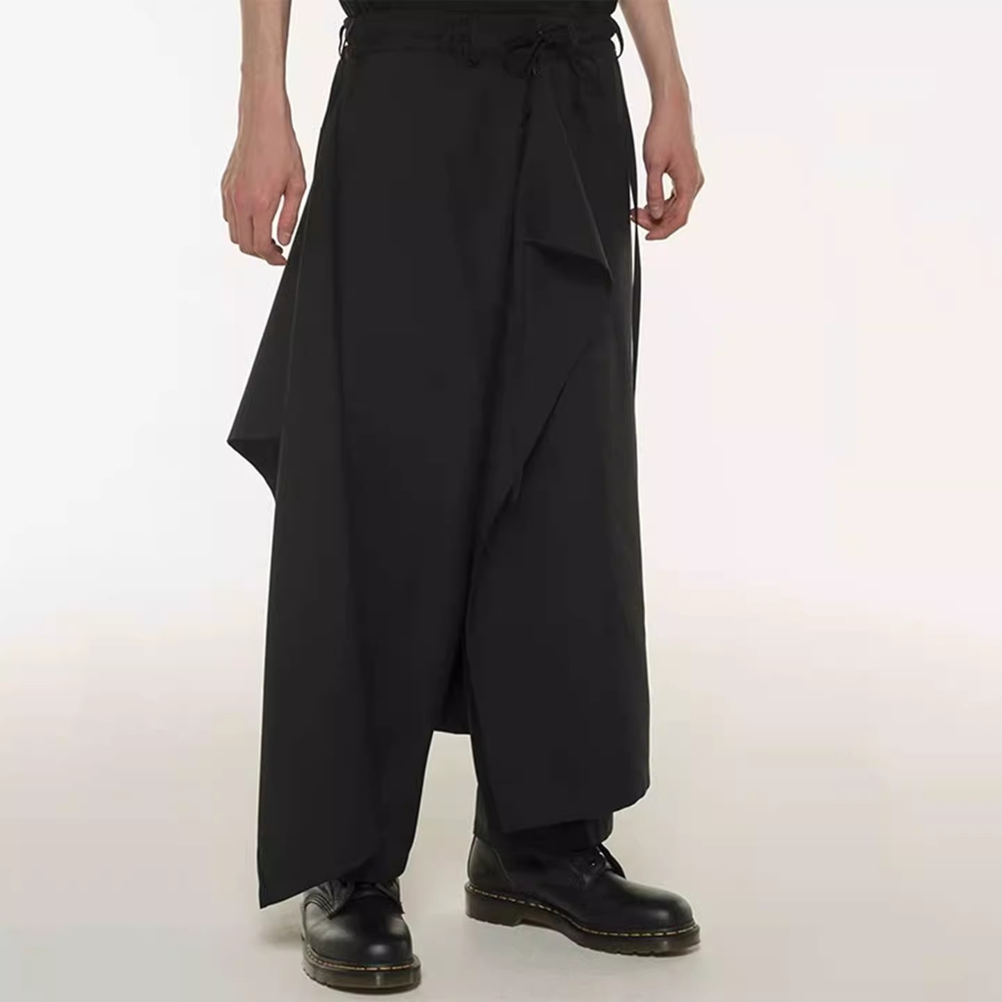 FANDISHI Elastic Waist Black C - Crossfit Male 评论和价格
