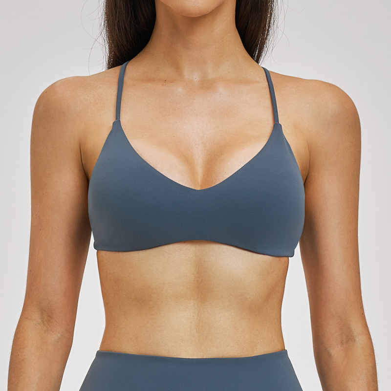 Backless Yoga Bra Gym Women Sp - Crossfit Gym 评论和价格