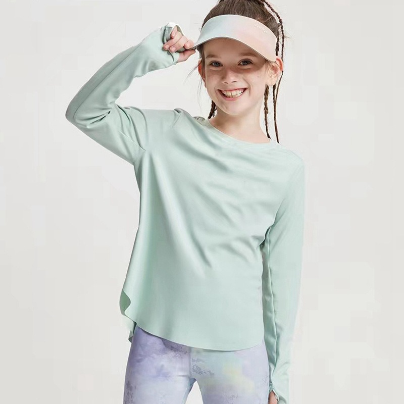 Girls Long Sleeve Shirts Quick - Crossfit Gym 评论和价格