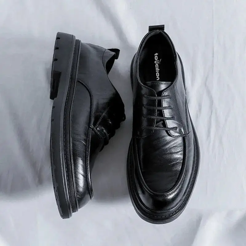 Lace Up Round Toe Men's Leathe - Crossfit Male 评论和价格