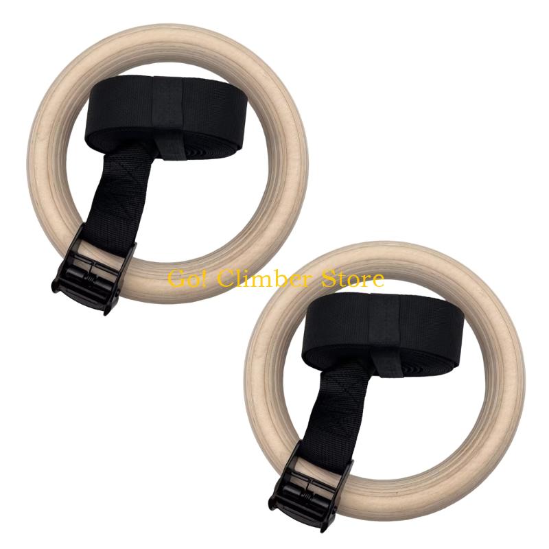 Q84C Adjustable Wood Gymnastic - Gymnastic Ring Wood 评论和价格