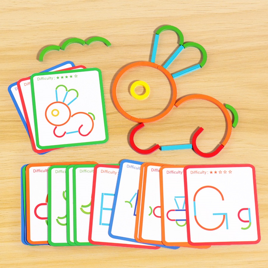 Children's early education puz - Gymnastic Ring Wood 评论和价格