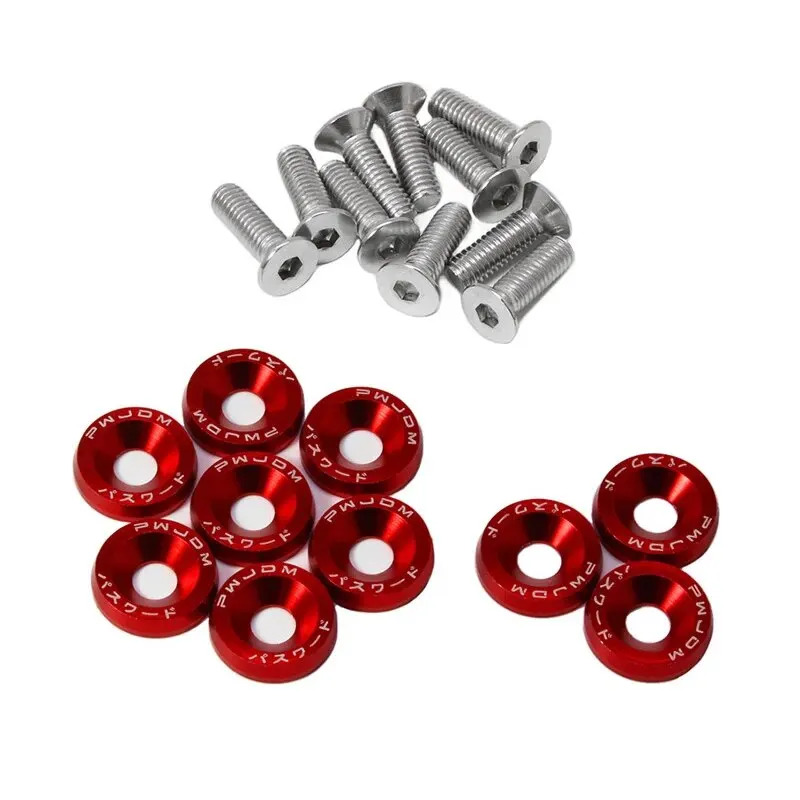 10 PCS M6 Car Fasteners Fender - Bumper Plate 10Kg 评论和价格