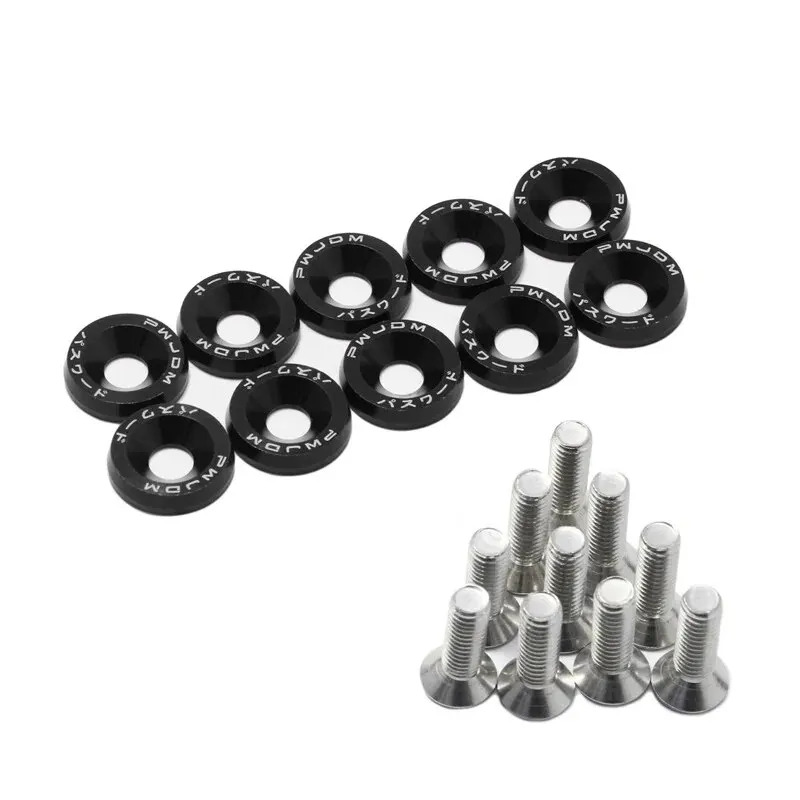 10 PCS M6 Car Fasteners Fender - Bumper Plate 10Kg 评论和价格