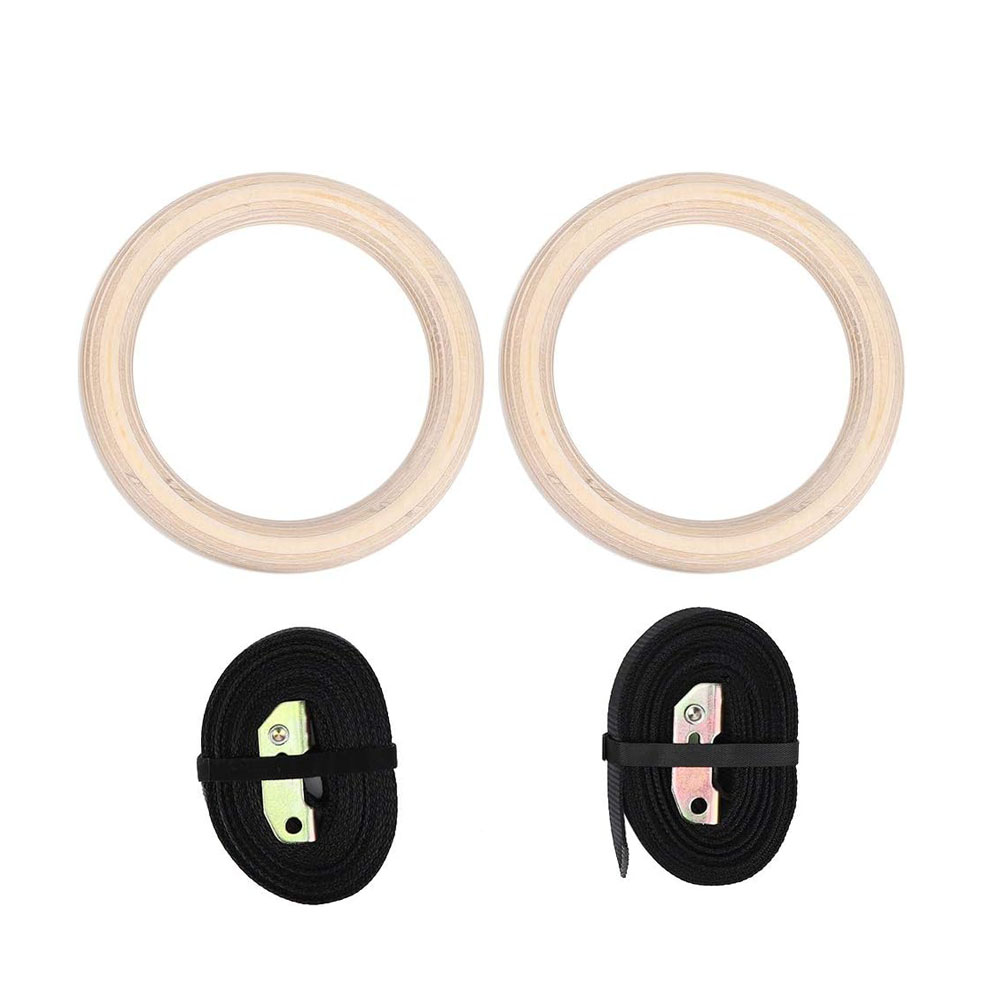 Fitness Training Gymnastic Rin - Gymnastic Ring Wood 评论和价格