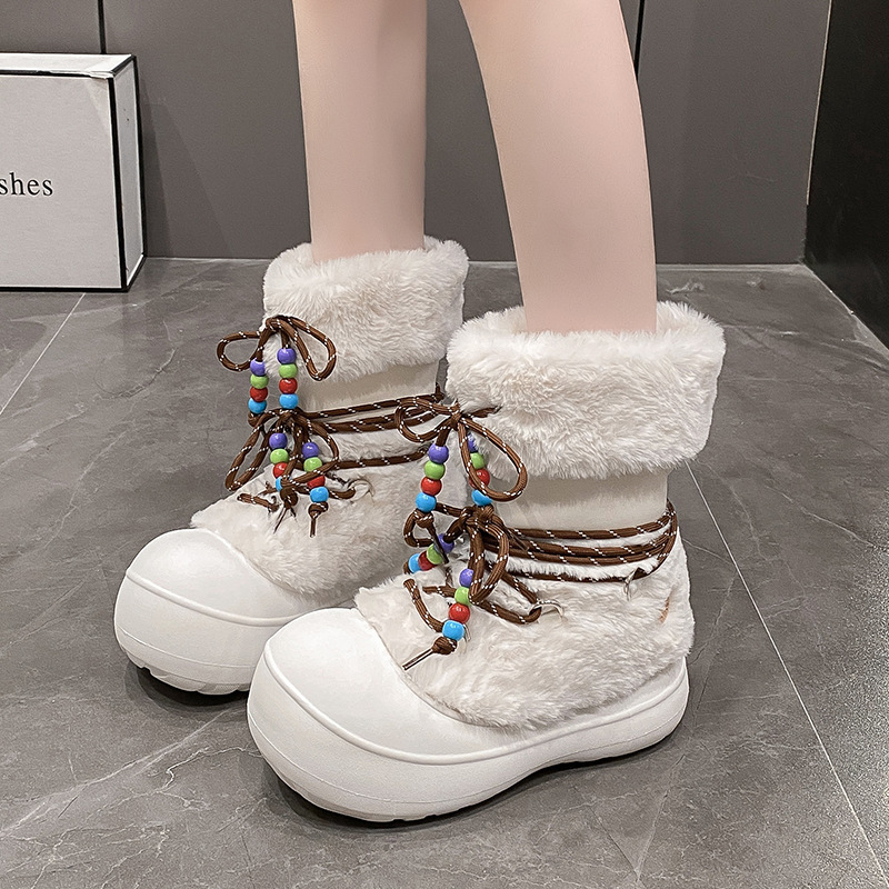 Winter Snow Boots for Women Pl - Crossfit Youtube 评论和价格