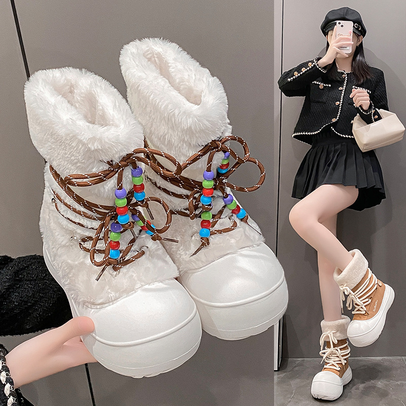 Winter Snow Boots for Women Pl - Crossfit Youtube 评论和价格
