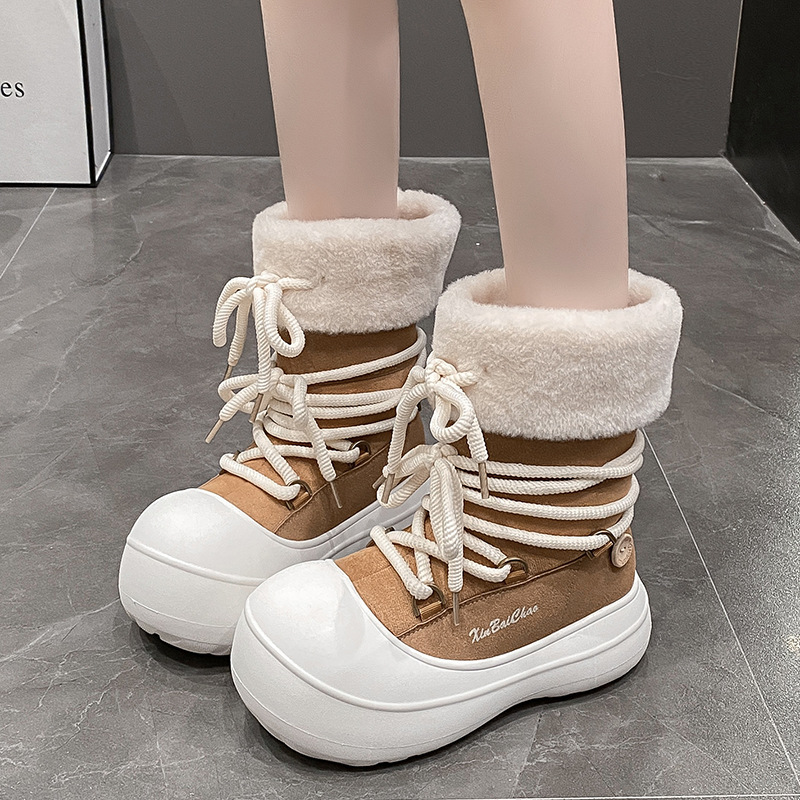 Winter Snow Boots for Women Pl - Crossfit Youtube 评论和价格