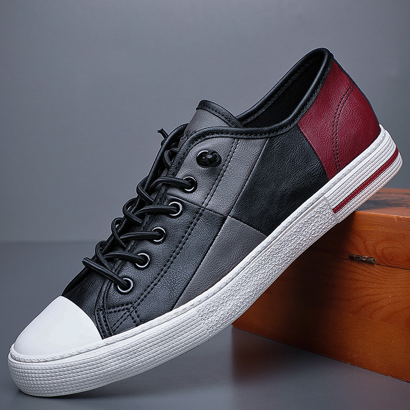 Men Leather Loafers Autumn Bre - Crossfit Male 评论和价格
