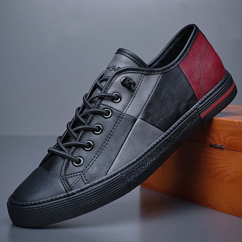Men Leather Loafers Autumn Bre - Crossfit Male 评论和价格