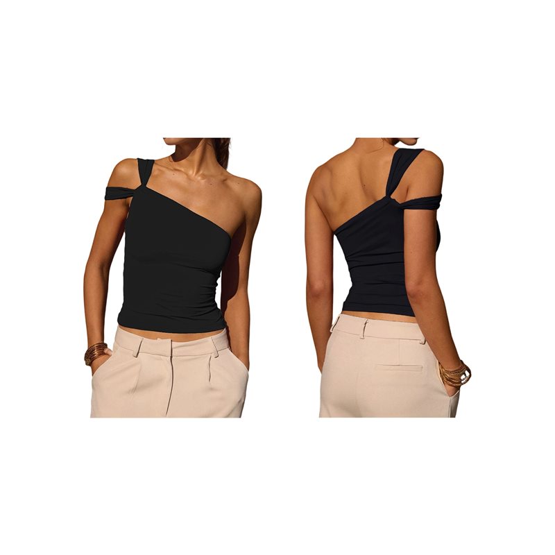 Women's One Shoulder Asymmetri - Crossfit Youtube 评论和价格