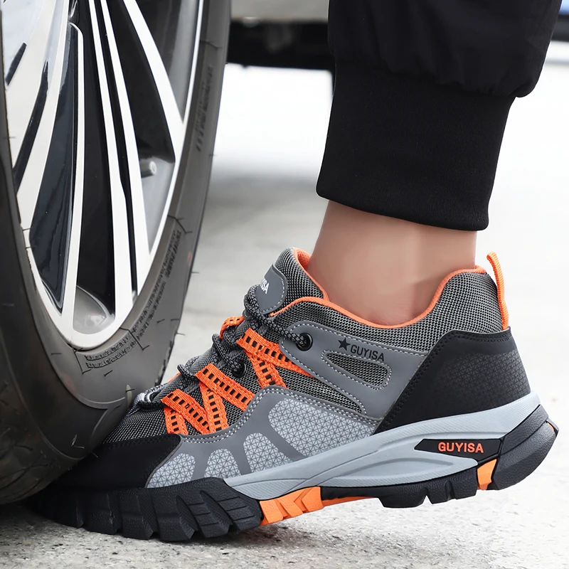 Men Steel Toe Safety Shoes Ind - Crossfit Male 评论和价格