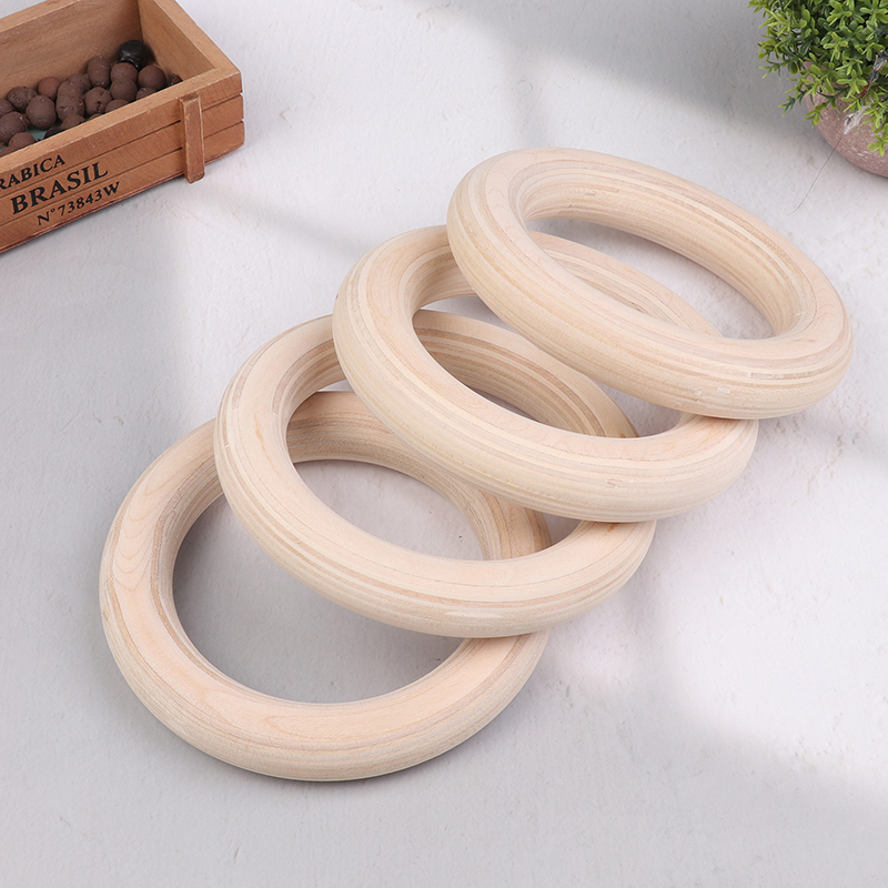 2Pcs/Pairs Wooden Ring Portabl - Gymnastic Ring Wood 评论和价格