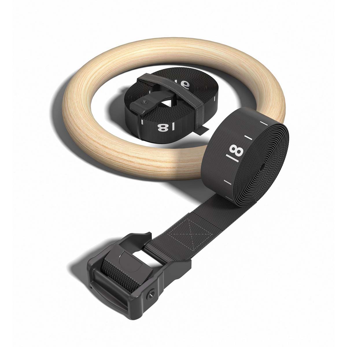 Adjustable Wood Gymnastics Rin - Gymnastic Ring Wood 评论和价格